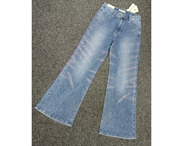 ŠIROKE JEANS HLAČE Ema ŠIROKE JEANS HLAČE Ema