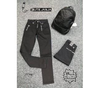 ČRNE JEANS HLAČE Jenny
