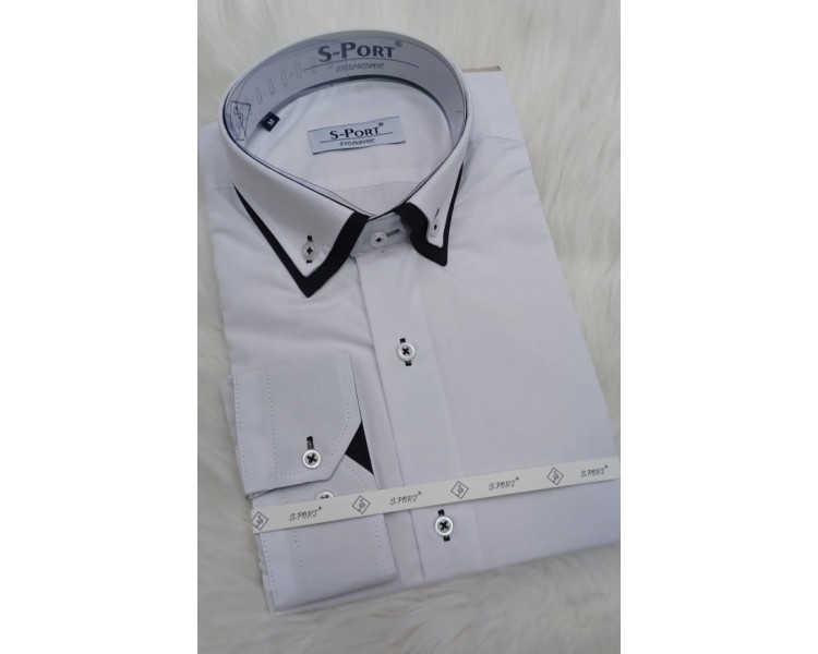 SRAJCA SLIM FIT Port, DOLGI ROKAVI