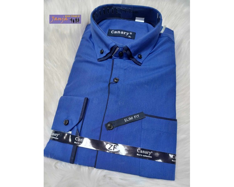 SRAJCA SLIM FIT MODRA