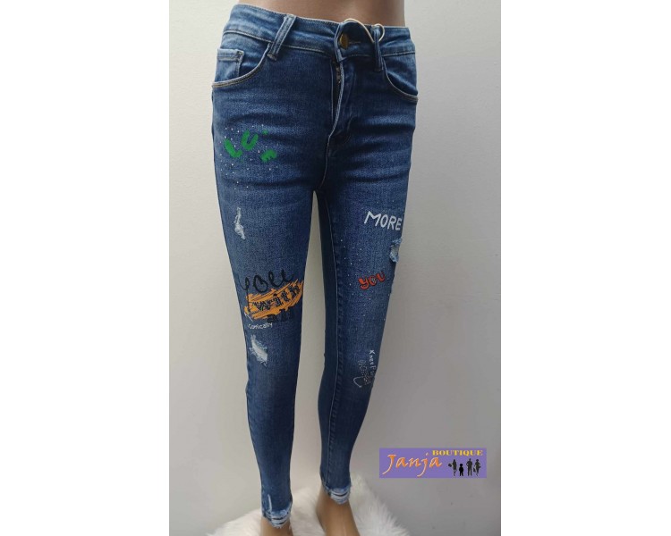 JEANS HLAČE With